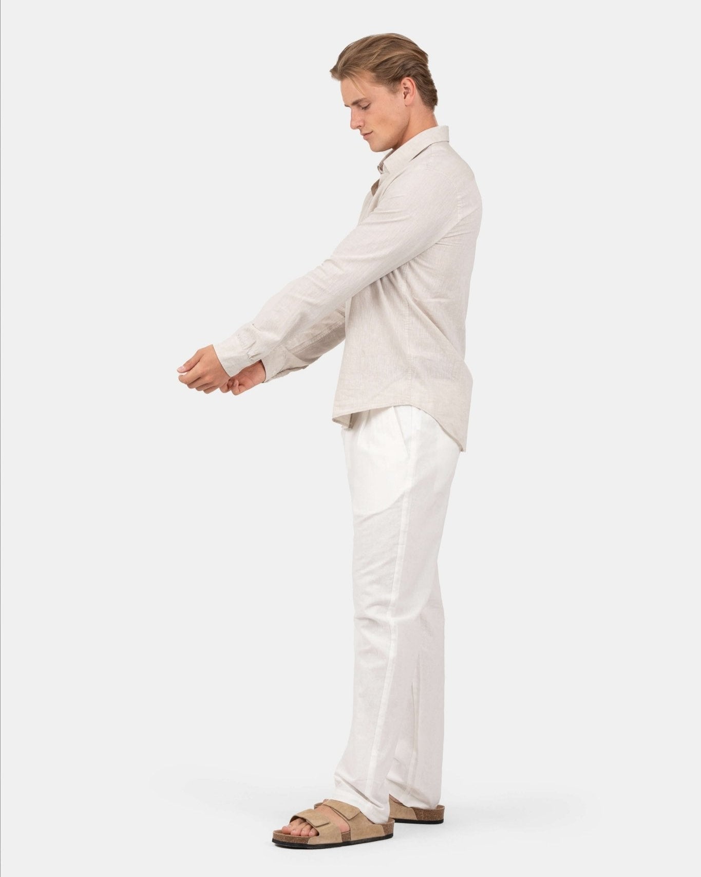 Hørbukser Hvid | Skagen - clothing.dk